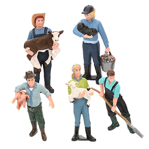 ERINGOGO Farmer Miniaturmodelle 5 Stück Simulation Farmer Figuren Für Home Office Decor ERINGOGO Farmer Miniaturmodelle 5 Stück Simulation Farmer Figuren Für Home Office Decor von ERINGOGO