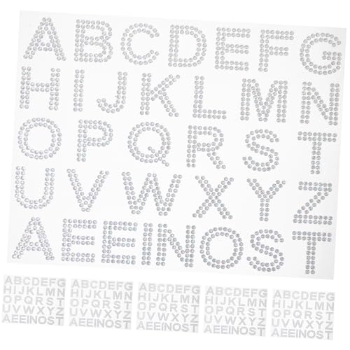 ERINGOGO 6 Bögen Strass Aufkleber Dekoration Strasssteine Juwelenaufkleber Strass Buchstaben Anhänger Strass Alphabet Aufkleber Buchstaben Aufkleber Alphabet Patches Bunt Acryl ERINGOGO 6 Bögen Strass Aufkleber Dekoration Strasssteine Juwelenaufkleber Strass Buchstaben Anhänger Strass Alphabet Aufkleber Buchstaben Aufkleber Alphabet Patches Bunt Acryl von ERINGOGO