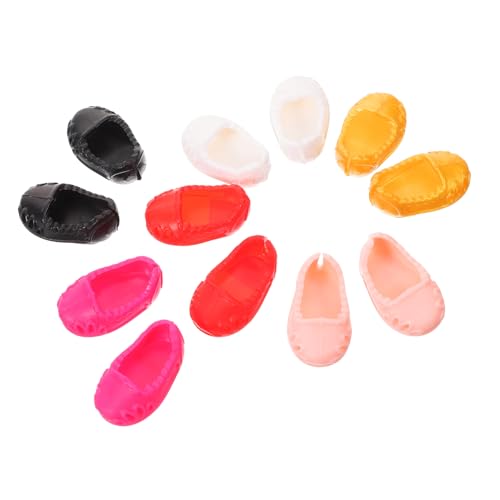 ERINGOGO 6 Paar Babyschuhe Puppen High Tiny Cutie Kleinkind Hausschuh Puppenhaus Zubehör Kleine Haus Requisiten Simulation Schuhe Dekore Puppenhaus Schuhe Puppenschuhe Kunststoff ERINGOGO 6 Paar Babyschuhe Puppen High Tiny Cutie Kleinkind Hausschuh Puppenhaus Zubehör Kleine Haus Requisiten Simulation Schuhe Dekore Puppenhaus Schuhe Puppenschuhe Kunststoff von ERINGOGO