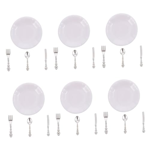 ERINGOGO Entzückendes Mini- -geschirrset 6-teilig Miniatur Zum Basteln ERINGOGO Entzückendes Mini- -geschirrset 6-teilig Miniatur Zum Basteln von ERINGOGO