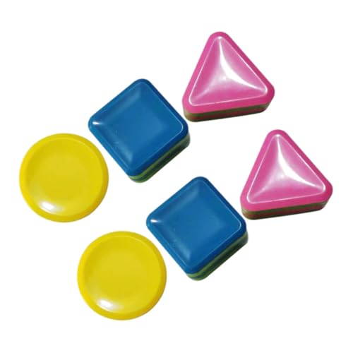 ERINGOGO 6 Stck Teiliges Geometrische Rhythmus Shaker aus Sicherem Material mit Glatter Oberfläche und Kinderfreundlich Dreieck Rund und für Musikalische Früherziehung im Kindergarten und ERINGOGO 6 Stck Teiliges Geometrische Rhythmus Shaker aus Sicherem Material mit Glatter Oberfläche und Kinderfreundlich Dreieck Rund und für Musikalische Früherziehung im Kindergarten und von ERINGOGO