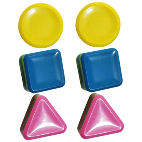 ERINGOGO 6 Stck. Teiliges Geometrisches Rhythmus Shaker für Robustes Percussion Instrument für Kindergartenaktivitäten Farbenfrohes Musik und Formen ERINGOGO 6 Stck. Teiliges Geometrisches Rhythmus Shaker für Robustes Percussion Instrument für Kindergartenaktivitäten Farbenfrohes Musik und Formen von ERINGOGO