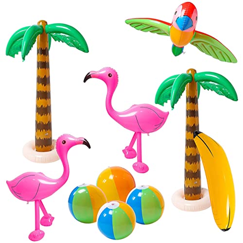 ERINGOGO 6 Stück Aufblasbare Spielzeuge aufblasbare Spielsachen Badespielzeug für den Strand Colorful ERINGOGO 6 Stück Aufblasbare Spielzeuge aufblasbare Spielsachen Badespielzeug für den Strand Colorful von ERINGOGO
