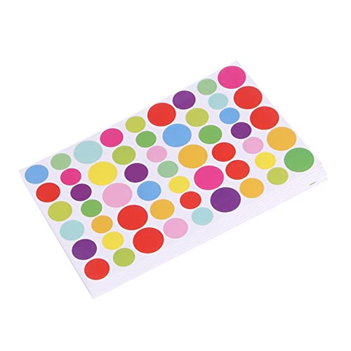 ERINGOGO 6 Stück Aufkleber Selbstklebend Wiederverwendbare DIY Sticker für Scrapbooking Kalender Kinderbasteln Umweltfreundlich Langlebig Vielseitig für Schule und Zuhause von ERINGOGO