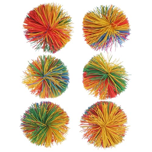 ERINGOGO 6 Stück Bunte Silikon Wuschelball Sensory Fidget Stressabbau Zufällige Farben Flauschiger Antistressball für Erwachsene für Frühkindliche Entwicklung Zufällige Zufällige Farbe ERINGOGO 6 Stück Bunte Silikon Wuschelball Sensory Fidget Stressabbau Zufällige Farben Flauschiger Antistressball für Erwachsene für Frühkindliche Entwicklung Zufällige Zufällige Farbe von ERINGOGO