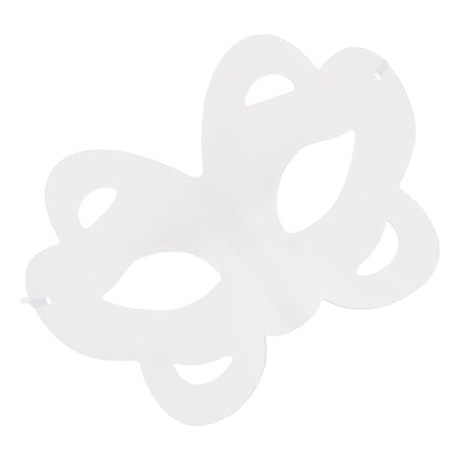ERINGOGO 6 Stück DIY Schmetterlingsmasken aus Pappmaché zum Bemalen Weiße Maskerade Gesichtsdekoration für Fasching Karneval Halloween und Kreative Partys Geeignet für Erwachsene ERINGOGO 6 Stück DIY Schmetterlingsmasken aus Pappmaché zum Bemalen Weiße Maskerade Gesichtsdekoration für Fasching Karneval Halloween und Kreative Partys Geeignet für Erwachsene von ERINGOGO