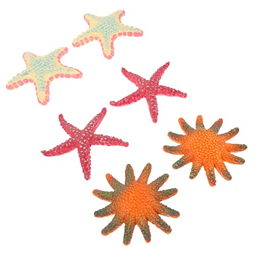 ERINGOGO 6 Stück Dekorative Meerestiere Figuren Teiliges Realistische Meeresstern Spielzeuge für Kreative Deko und Themenpartys ERINGOGO 6 Stück Dekorative Meerestiere Figuren Teiliges Realistische Meeresstern Spielzeuge für Kreative Deko und Themenpartys von ERINGOGO