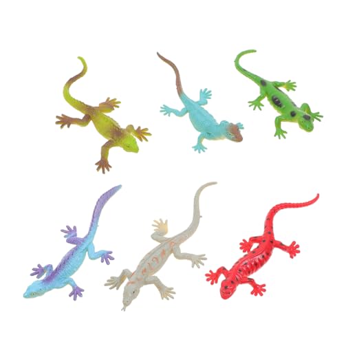 ERINGOGO 6 Stück Eidechsenspielzeug Bartagame Tierechsen Actionfiguren Gefälschte Eidechsen Eidechsen Miniaturstatue Lebensechte Eidechsenstatue Realistische Reptilientier Miniatur ERINGOGO 6 Stück Eidechsenspielzeug Bartagame Tierechsen Actionfiguren Gefälschte Eidechsen Eidechsen Miniaturstatue Lebensechte Eidechsenstatue Realistische Reptilientier Miniatur von ERINGOGO