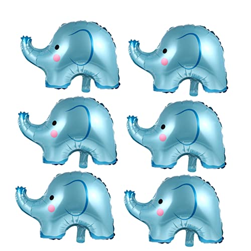 ERINGOGO 6 Stück Folienballons Elefant Wiederverwendbare Heliumgeeignete Party Deko für Kindergeburtstage und Feierlichkeiten Einzigartiges Design Einfach Aufzublasen ERINGOGO 6 Stück Folienballons Elefant Wiederverwendbare Heliumgeeignete Party Deko für Kindergeburtstage und Feierlichkeiten Einzigartiges Design Einfach Aufzublasen von ERINGOGO