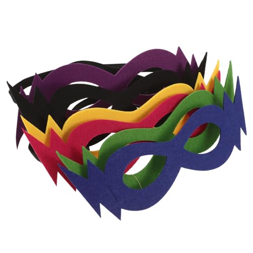 ERINGOGO 6 Stück Halloween Maske Augenmaske Filz von ERINGOGO