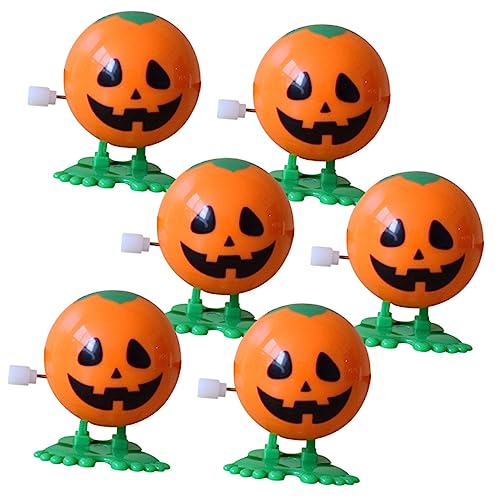 ERINGOGO 6 Stück Halloween- halloween halloween toys kinderknallzeug halloween mitbringsel Uhrwerk für interessante Uhrwerkspielzeuge Plastik Orange ERINGOGO 6 Stück Halloween- halloween halloween toys kinderknallzeug halloween mitbringsel Uhrwerk für interessante Uhrwerkspielzeuge Plastik Orange von ERINGOGO