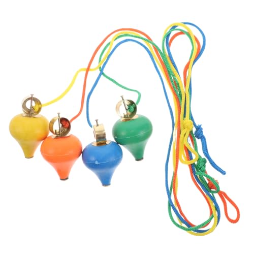 ERINGOGO 6er-Pack Und Mädchen Holz Gyroskop Spielzeug Vorschule Pull String Tops Kleinkind Bildung Spielzeug ERINGOGO 6er-Pack Und Mädchen Holz Gyroskop Spielzeug Vorschule Pull String Tops Kleinkind Bildung Spielzeug von ERINGOGO