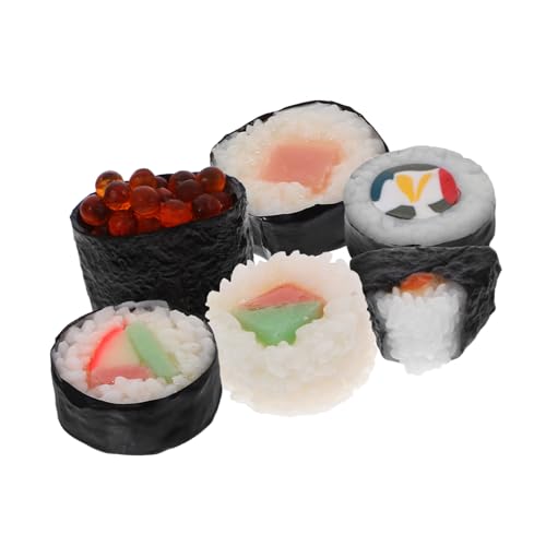 ERINGOGO 6 Stück Lebensmittelmodell Ornamente Sushi Simulation Kuchenmodell Gefälschtes Spielküchenzubehör Gefälschte Lebensmittel Zum Unterrichten Gefälschte Lebensmittel Für ERINGOGO 6 Stück Lebensmittelmodell Ornamente Sushi Simulation Kuchenmodell Gefälschtes Spielküchenzubehör Gefälschte Lebensmittel Zum Unterrichten Gefälschte Lebensmittel Für von ERINGOGO
