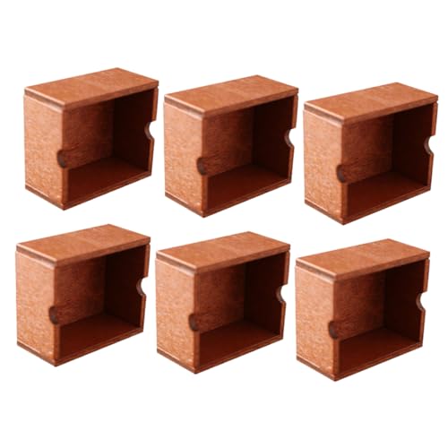 ERINGOGO 6 Stück Mini-Aufbewahrungskorb Miniaturen klein Puppe Körbe winzige Hausdekorationen Miniaturdekor Szenenzubehör Miniatur-Aufbewahrungskorb Zubehör für Spielhäuser Holz ERINGOGO 6 Stück Mini-Aufbewahrungskorb Miniaturen klein Puppe Körbe winzige Hausdekorationen Miniaturdekor Szenenzubehör Miniatur-Aufbewahrungskorb Zubehör für Spielhäuser Holz von ERINGOGO