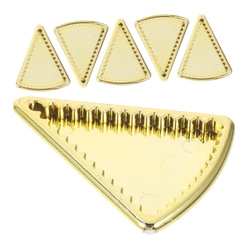 ERINGOGO 6stücke Teiliges Miniatur Geschirrset Für Goldene Teller Und Tabletts Dekoration Für Miniaturküchen Und -projekte Details Und Hochwertige Verarbeitung ERINGOGO 6stücke Teiliges Miniatur Geschirrset Für Goldene Teller Und Tabletts Dekoration Für Miniaturküchen Und -projekte Details Und Hochwertige Verarbeitung von ERINGOGO