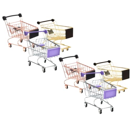 ERINGOGO 6 Stück Mini-einkaufswagen Einkaufswagen Make-up-schwammhalter Kindereinkaufswagen Für Lebensmittel Kleinkinder Schiebespielzeug Für Kleinkinder 1-3 Kleinkindspielzeug Metall ERINGOGO 6 Stück Mini-einkaufswagen Einkaufswagen Make-up-schwammhalter Kindereinkaufswagen Für Lebensmittel Kleinkinder Schiebespielzeug Für Kleinkinder 1-3 Kleinkindspielzeug Metall von ERINGOGO