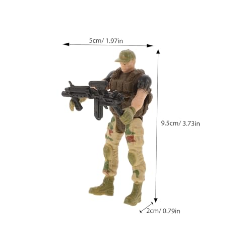 ERINGOGO 6 Stück Movable Joint Army Soldiers Action Figures Militärspielzeug für Sammler Authentische Polizeimotive Kompaktes Design für Rollenspiele und Sammlungen ERINGOGO 6 Stück Movable Joint Army Soldiers Action Figures Militärspielzeug für Sammler Authentische Polizeimotive Kompaktes Design für Rollenspiele und Sammlungen von ERINGOGO