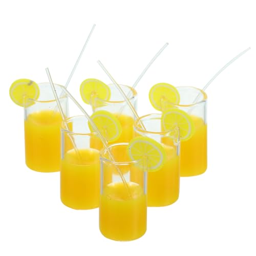 ERINGOGO 6stücke Miniatur- Becher Realistische Mini Wasserbecher Für Puppenhaus Dekoration Bunte Kleine Tassen Für Spielzeugküche Und Esszimmer ERINGOGO 6stücke Miniatur- Becher Realistische Mini Wasserbecher Für Puppenhaus Dekoration Bunte Kleine Tassen Für Spielzeugküche Und Esszimmer von ERINGOGO