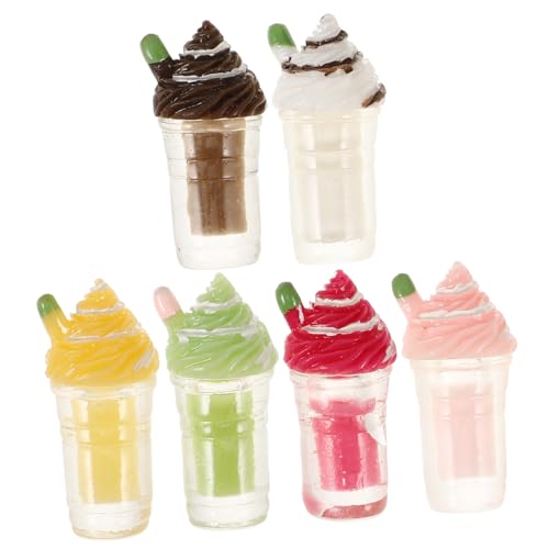 ERINGOGO 6 Stück Simulationskaffeetasse Mini Getränke Puppenhauszubehör Künstliches Lebensmittelornament aus Kunststoff künstliche Lebensmittelquelle Plastik ERINGOGO 6 Stück Simulationskaffeetasse Mini Getränke Puppenhauszubehör Künstliches Lebensmittelornament aus Kunststoff künstliche Lebensmittelquelle Plastik von ERINGOGO