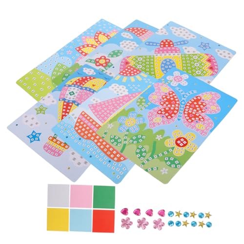 ERINGOGO 6 Stück Teiliges Cartoon Puzzle Sticker für Kreatives DIY Frühbildung für Geburtstagsfeiern und Heimdekorationen ERINGOGO 6 Stück Teiliges Cartoon Puzzle Sticker für Kreatives DIY Frühbildung für Geburtstagsfeiern und Heimdekorationen von ERINGOGO