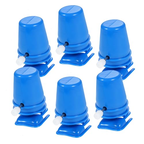 ERINGOGO 6 Stück Teiliges DIY Aufziehmechanismus für Laufroboter Bewegungsspielzeug Zubehör Blau Geeignet für Selbstgemachte Spielzeuge und Bastelprojekte von ERINGOGO
