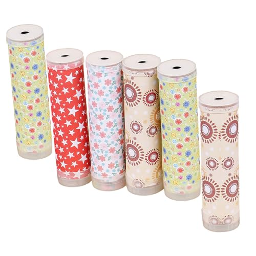 ERINGOGO 6 Stück Teiliges DIY Kaleidoskop Bastelset für Bedrucktem Papier Einfache Montage Fördert Kreativität und Feinmotorik Bunte Zufällige Farben Eltern Junge Mädchen Zufällige Farbe ERINGOGO 6 Stück Teiliges DIY Kaleidoskop Bastelset für Bedrucktem Papier Einfache Montage Fördert Kreativität und Feinmotorik Bunte Zufällige Farben Eltern Junge Mädchen Zufällige Farbe von ERINGOGO