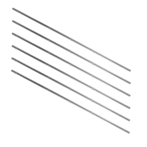 ERINGOGO 6 Stück Teiliges Ersatzset Tischfußballstangen mit Sicherheitskappen Stabile und Austauschbare Foosball-rohre Verbesserte Spielgenauigkeit für Erwachsene von ERINGOGO