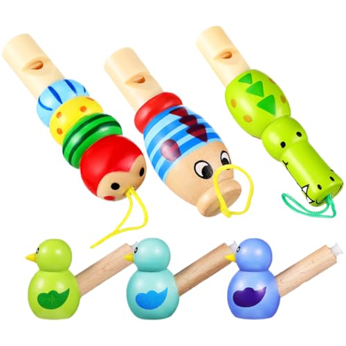 ERINGOGO 6 Stück Teiliges Holz pvc Tierpfeifen Lustige Kinderinstrumente mit Glatter Oberfläche Leichte Cartoon spielzeuge Musikalische Geschenkideen für Geburtstag und Weihnachten ERINGOGO 6 Stück Teiliges Holz pvc Tierpfeifen Lustige Kinderinstrumente mit Glatter Oberfläche Leichte Cartoon spielzeuge Musikalische Geschenkideen für Geburtstag und Weihnachten von ERINGOGO