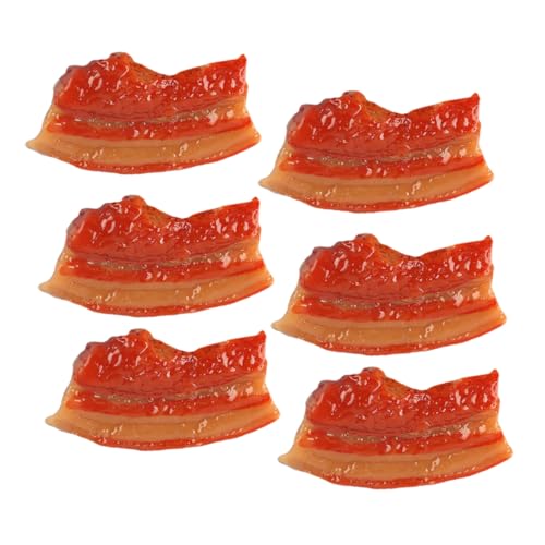 ERINGOGO 6 Stück Teiliges Künstliches Fleisch Modell Realistische Dekoration für Restaurant und Simulation für Heim Kindergarten und Hotel ERINGOGO 6 Stück Teiliges Künstliches Fleisch Modell Realistische Dekoration für Restaurant und Simulation für Heim Kindergarten und Hotel von ERINGOGO