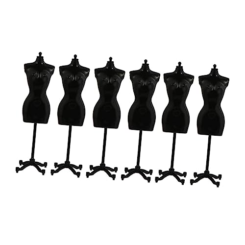 ERINGOGO 6 Stück Teiliges Mini Puppen Kleiderständer aus Kompakter Leichter Mini Mannequin Modell für Puppenhaus Dekoration und Puppenkleidung Präsentation und Langlebig ERINGOGO 6 Stück Teiliges Mini Puppen Kleiderständer aus Kompakter Leichter Mini Mannequin Modell für Puppenhaus Dekoration und Puppenkleidung Präsentation und Langlebig von ERINGOGO