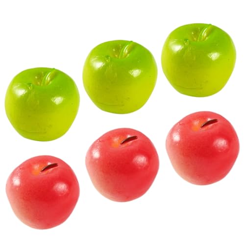ERINGOGO 6 Stück Teiliges Miniatur Apfel Modell Realistisch Simulierte Deko Früchte für Innenbereich Photo Prop Schaufenster Display Lehrmittel Kompakt und Vielseitig ERINGOGO 6 Stück Teiliges Miniatur Apfel Modell Realistisch Simulierte Deko Früchte für Innenbereich Photo Prop Schaufenster Display Lehrmittel Kompakt und Vielseitig von ERINGOGO