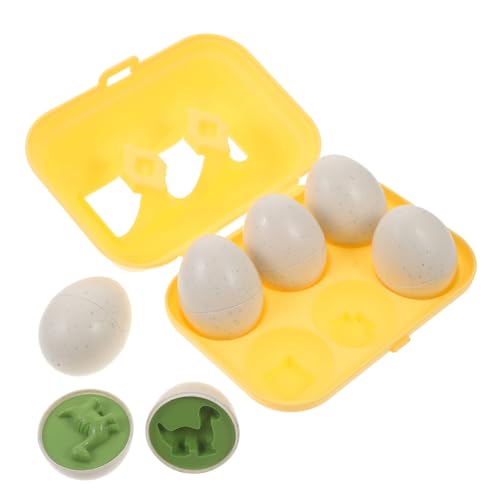 ERINGOGO 6 Stück Teiliges Passendes Lernspielzeug Pädagogische Eier für Kleinkinder Montessori zur Farberkennung und Formsortierung für Vorschulkinder Fördert Beobachtungs und ERINGOGO 6 Stück Teiliges Passendes Lernspielzeug Pädagogische Eier für Kleinkinder Montessori zur Farberkennung und Formsortierung für Vorschulkinder Fördert Beobachtungs und von ERINGOGO