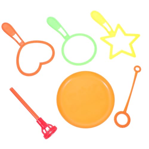 ERINGOGO 6 Stück Teiliges Seifenblasen Set für Bunte Bubble Maker Spielzeuge Sicher und Praktisch mit Auffangschale für Garten Park Strand und Outdoor Spaß Jahreszeit Zufällige Farbe ERINGOGO 6 Stück Teiliges Seifenblasen Set für Bunte Bubble Maker Spielzeuge Sicher und Praktisch mit Auffangschale für Garten Park Strand und Outdoor Spaß Jahreszeit Zufällige Farbe von ERINGOGO