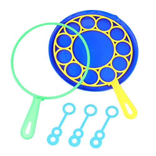 ERINGOGO 6 Stück Teiliges Seifenblasenring aus Abs Multiförmige Bubble Maker Werkzeuge Leichtes Langlebiges Bubble Blower für Gartenspielzeug und für Draußen und Drinnen Zufällige Farbe von ERINGOGO