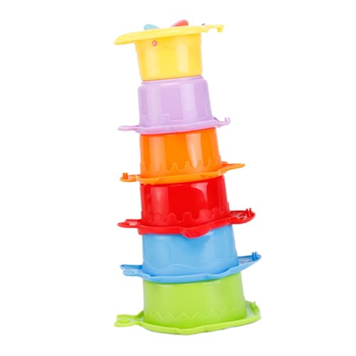 ERINGOGO 6stücke Teiliges Set Stapelbecher Farbige Interaktive Spielzeuge Für Junge Mädchen Fördert Kreativität Und Geduld Für Strand Wasserspielzeug -frei Langlebig Und Sicher Für ERINGOGO 6stücke Teiliges Set Stapelbecher Farbige Interaktive Spielzeuge Für Junge Mädchen Fördert Kreativität Und Geduld Für Strand Wasserspielzeug -frei Langlebig Und Sicher Für von ERINGOGO