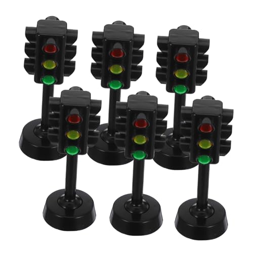ERINGOGO 6 Stück Teiliges Verkehrssignal Spielzeugset für Lernspielzeug zur Verkehrserziehung Sichere Materialien für Fantasievolles und Praxisnahe Verkehrserfahrung ERINGOGO 6 Stück Teiliges Verkehrssignal Spielzeugset für Lernspielzeug zur Verkehrserziehung Sichere Materialien für Fantasievolles und Praxisnahe Verkehrserfahrung von ERINGOGO
