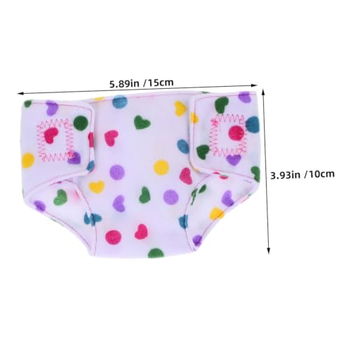 ERINGOGO 6 Stück Teiliges Verstellbare Puppenwindeln aus Waschbarem Material für Babypuppen Wiederverwendbare Puppenunterwäsche Vielseitiges Zubehör für Amerikanische Puppen und ERINGOGO 6 Stück Teiliges Verstellbare Puppenwindeln aus Waschbarem Material für Babypuppen Wiederverwendbare Puppenunterwäsche Vielseitiges Zubehör für Amerikanische Puppen und von ERINGOGO