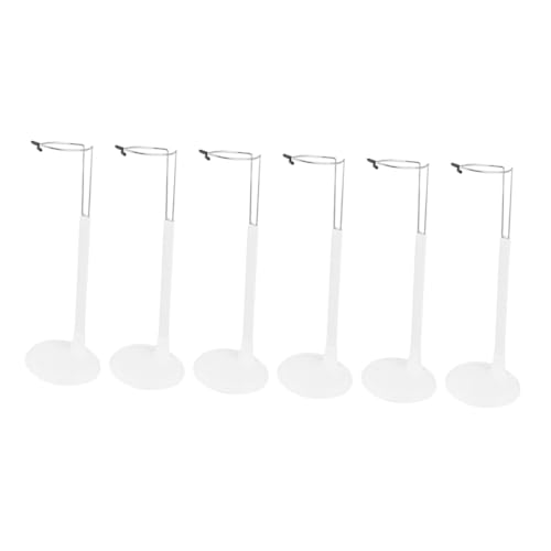 ERINGOGO 6 Stück Teiliges Verstellbares Puppenständer Stabile Figurenhalter für Puppen und Actionfiguren Robustes Display Regal zur Präsentation und Organisation von Sammelfiguren ERINGOGO 6 Stück Teiliges Verstellbares Puppenständer Stabile Figurenhalter für Puppen und Actionfiguren Robustes Display Regal zur Präsentation und Organisation von Sammelfiguren von ERINGOGO