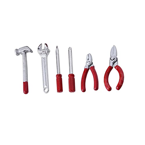 ERINGOGO 6 Stück - -Werkzeuge Miniaturen Schmuckstücke Bausatz Plüsch Chaps tiegerkostuem verschleißfestes Kinderspielzeug entzückendes Miniaturspielzeug Legierung rot ERINGOGO 6 Stück - -Werkzeuge Miniaturen Schmuckstücke Bausatz Plüsch Chaps tiegerkostuem verschleißfestes Kinderspielzeug entzückendes Miniaturspielzeug Legierung rot von ERINGOGO