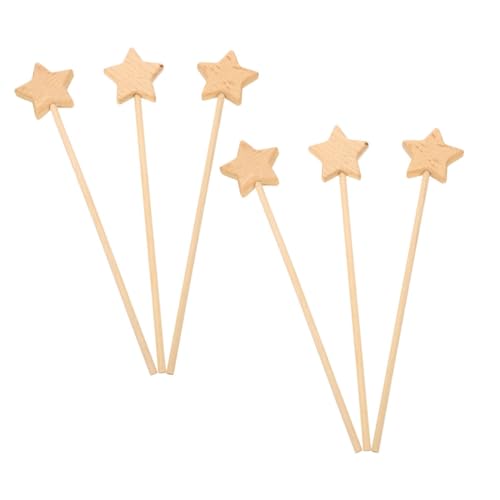 ERINGOGO 6 Teiliger Feenstab Feen Partyzubehör Knicklichter Aus Schaumstoff Feenstab Malstab LED Schaumstäbe Knicklichter Partygeschenke Für In Großen Mengen Blanke Sternstäbe Mini von ERINGOGO