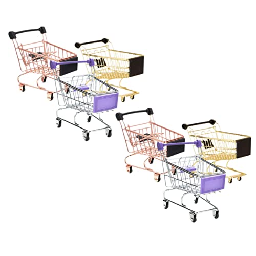 ERINGOGO 6 Teiliger Mini Einkaufswagen Einkaufswagen Für Einkaufswagen Make Up Schwammhalter Kleinkind Schiebespielzeug Einkaufswagen Für Im Alter Von 2–4 Jahren Einkaufswagen ERINGOGO 6 Teiliger Mini Einkaufswagen Einkaufswagen Für Einkaufswagen Make Up Schwammhalter Kleinkind Schiebespielzeug Einkaufswagen Für Im Alter Von 2–4 Jahren Einkaufswagen von ERINGOGO