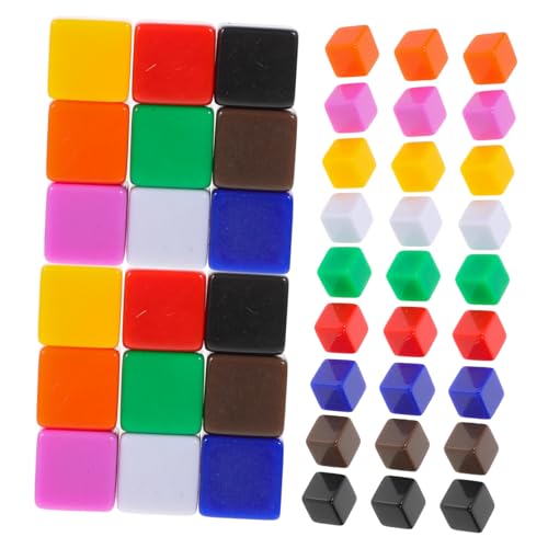 ERINGOGO 60 Stück Acrylwürfel Unlackierte für DIY Projekte Beschriftbare Kleine für Lernspiele und Partyspaß Zuverlässiges Material für Kreative Anwendungen ERINGOGO 60 Stück Acrylwürfel Unlackierte für DIY Projekte Beschriftbare Kleine für Lernspiele und Partyspaß Zuverlässiges Material für Kreative Anwendungen von ERINGOGO