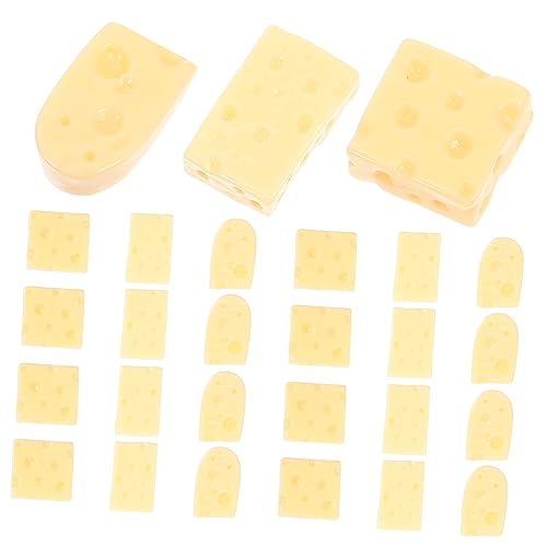 ERINGOGO 60 Stück Simulierte Mini Käsemodelle Cheese It Cheezeits Künstlicher Käse Dessertmodell Simulationskäse Fotografie Requisiten Bastelzubehör Realistisches Lebensmittel ERINGOGO 60 Stück Simulierte Mini Käsemodelle Cheese It Cheezeits Künstlicher Käse Dessertmodell Simulationskäse Fotografie Requisiten Bastelzubehör Realistisches Lebensmittel von ERINGOGO