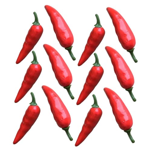 ERINGOGO 60stücke Mini Künstliche Paprika Lebensechte Simulation Chili Peppers Für Fotografie Dekoration Und Partybedarf Requisiten Für Küche Zuhause Und Veranstaltungen von ERINGOGO