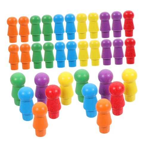 ERINGOGO 60 Stück Teiliges Bunte Holz Springerschach Figuren Kleine Langlebige Holzspielsteine Farbenfrohe Spielfiguren für Flugschach und Brettspiele für und Strategiespiele ERINGOGO 60 Stück Teiliges Bunte Holz Springerschach Figuren Kleine Langlebige Holzspielsteine Farbenfrohe Spielfiguren für Flugschach und Brettspiele für und Strategiespiele von ERINGOGO
