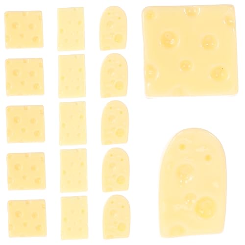ERINGOGO 60pcs DIY -Handwerk Simuliertes Käse Modell Decors Käseform Charms Mini Dessert Dekorationen ERINGOGO 60pcs DIY -Handwerk Simuliertes Käse Modell Decors Käseform Charms Mini Dessert Dekorationen von ERINGOGO