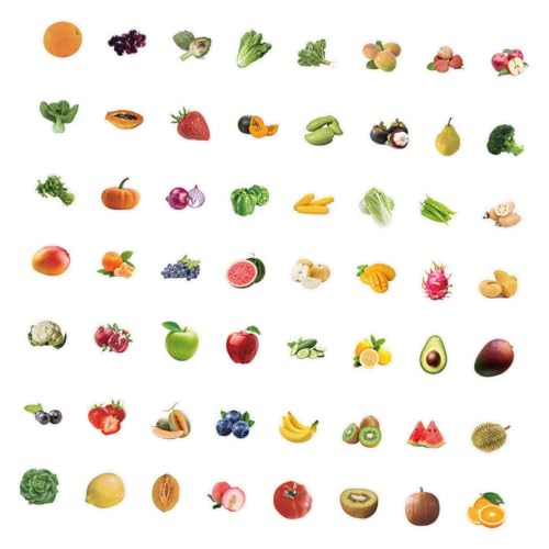 ERINGOGO 60stücke wasserdichte Cartoon Sticker Für Obst Und Dekoration Für Scrapbooking Projekte Handbücher Und ERINGOGO 60stücke wasserdichte Cartoon Sticker Für Obst Und Dekoration Für Scrapbooking Projekte Handbücher Und von ERINGOGO