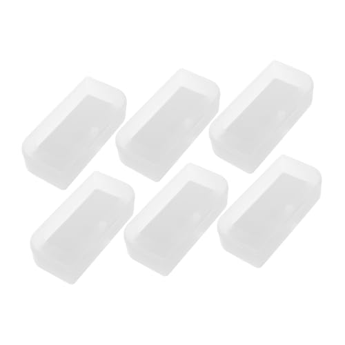 ERINGOGO 6Er-Box Brillenetui für Puppen Mini-Zubehör Quilt Tasche Aufbewahrungstasche Puppen Accessoires Puppenbrillenetui Miniatur-Puppenhauszubehör Mini-Hausdekoration Plastik Transparent ERINGOGO 6Er-Box Brillenetui für Puppen Mini-Zubehör Quilt Tasche Aufbewahrungstasche Puppen Accessoires Puppenbrillenetui Miniatur-Puppenhauszubehör Mini-Hausdekoration Plastik Transparent von ERINGOGO