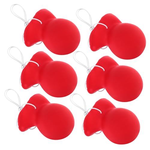 ERINGOGO Wiederverwendbare Clownsnase Aus Gummi Große Größe Für Halloween Cosplay Und Clownkostüme von ERINGOGO