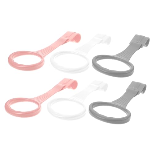 ERINGOGO 6St Kinderbetttragetuch Kleinkind Ringe -Zieh -Seile hoch kräuseln Faltringe Babyring babybett Griffring für Kinderbett Ringgriff für Kleinkinderständer Plastik ERINGOGO 6St Kinderbetttragetuch Kleinkind Ringe -Zieh -Seile hoch kräuseln Faltringe Babyring babybett Griffring für Kinderbett Ringgriff für Kleinkinderständer Plastik von ERINGOGO